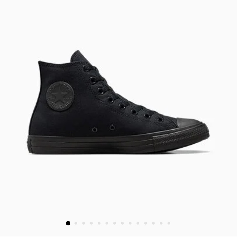 Converse Black High-Top Sneakers Canvas All-Star